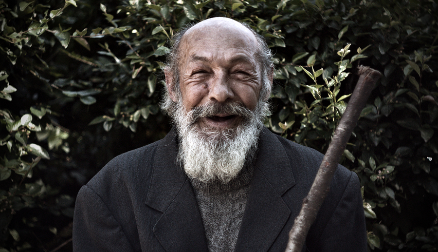 Happy Old Homeless